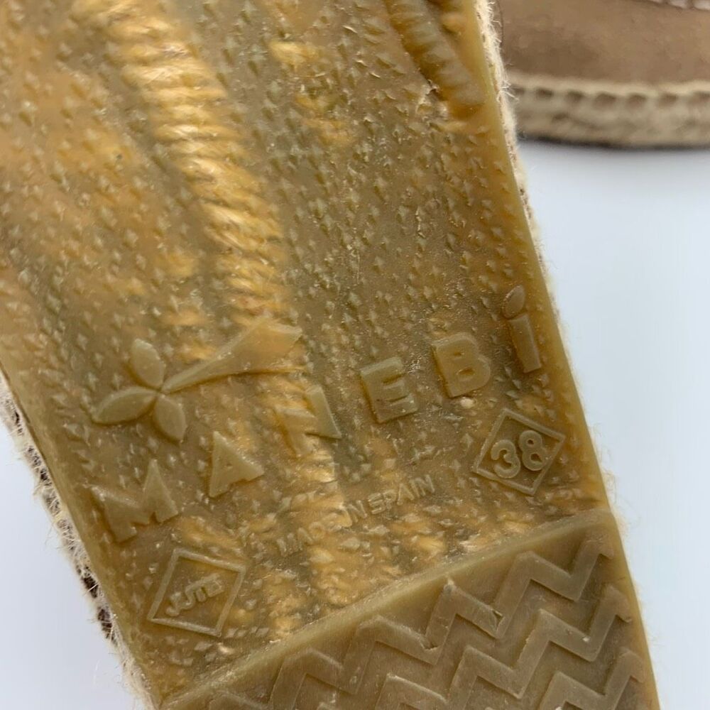 Tan Suede Espadrille Vacation Loafers - Picture 11 of 13